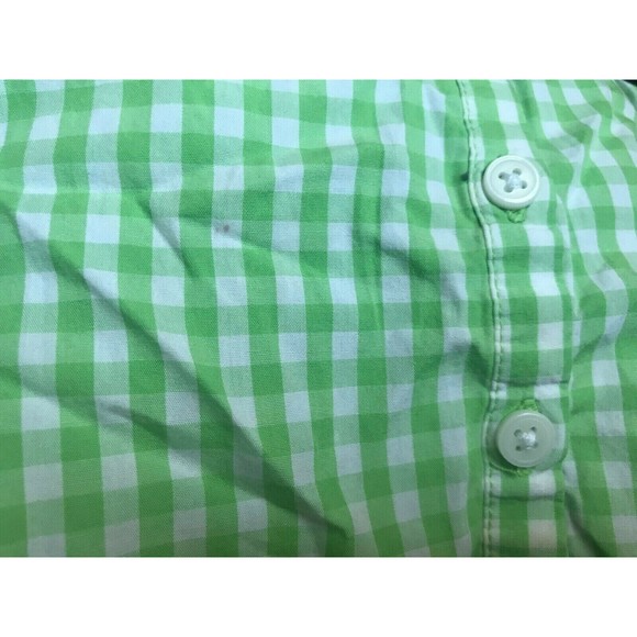 Girl's Size 9M 6-9 Months Two Piece Green Checkered Carter's Top + Pink Bloomers - Picture 8 of 8